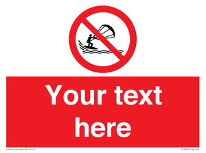 Custom No kite surfing